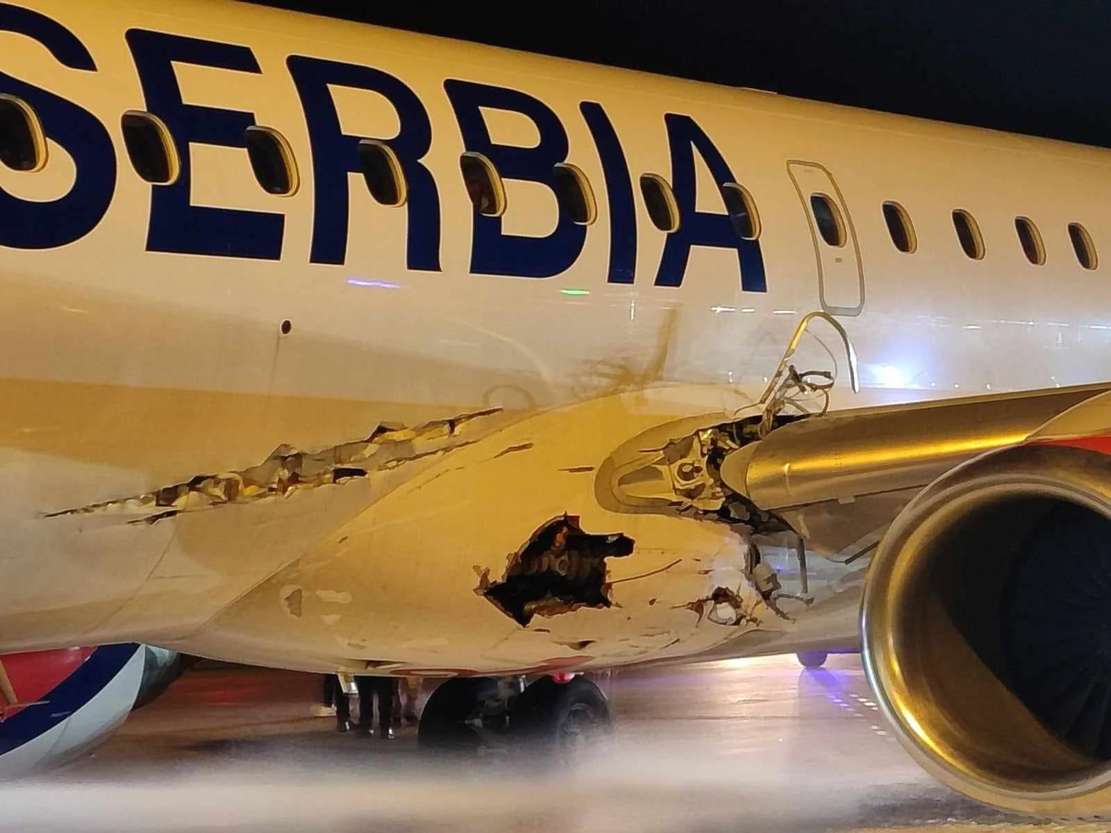 Air Serbia halts deal with Greek airline after plane damaged