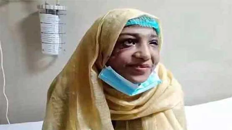 Domestic violence survivor Rizwana readmitted to Lahore’s General Hospital