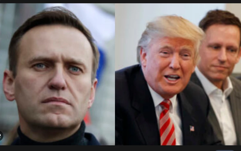 Trump compares own legal troubles with Navalny persecution