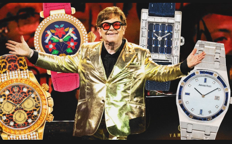 Elton John items fetch $8 million at New York auction