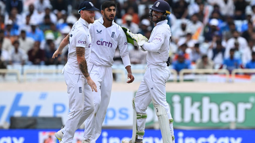 England's Bashir takes four wickets to hurt India in 4th Test