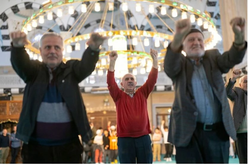 Fitness classes started in Turkish mosque