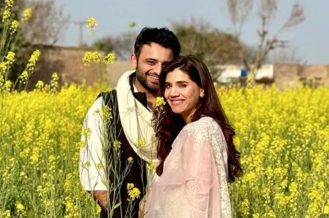 Kiran Ashfaque and husband embrace whimsical DDLJ vibes