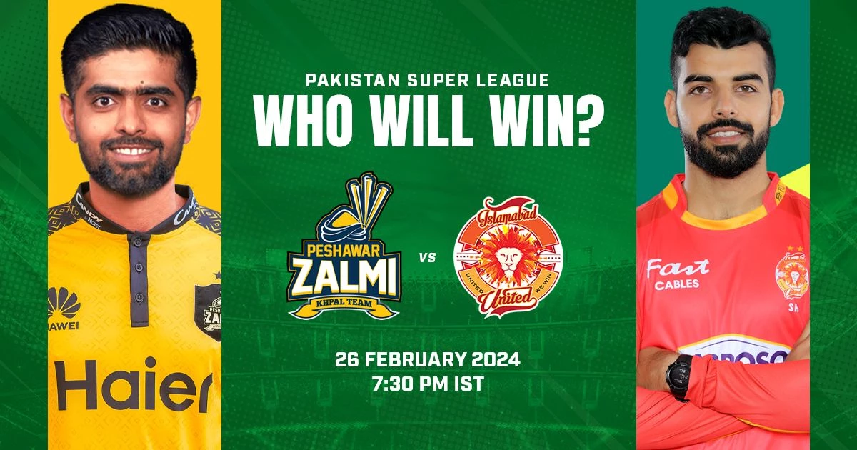 Peshawar Zalmi gives Islamabad United a tough target of 201 runs to win