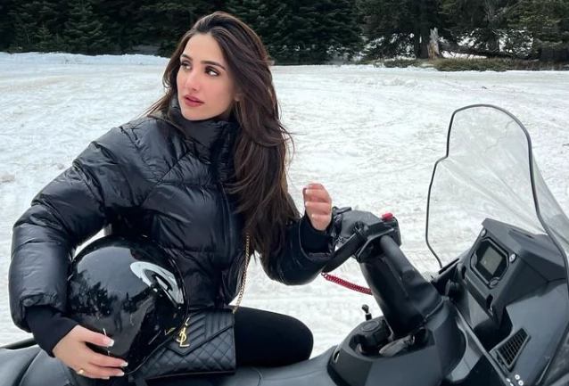 Aiza Awan indulges in thrilling adventures during trip to snowy Bursa