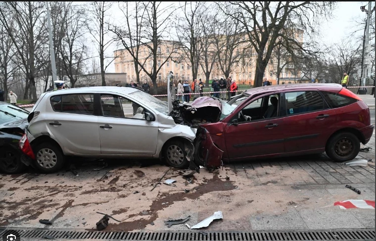 19 injured as car drives into crowd in Poland's Szczecin