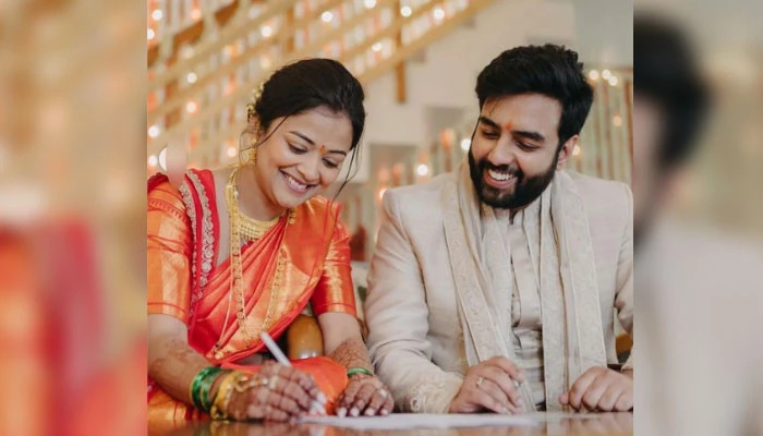 Indian artist Yashraj Mukhate ties the knot in a colorful ceremony