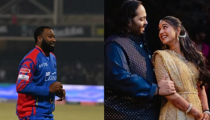 Karachi Kings' Kieron Pollard went to India to attend wedding of Ambani's son