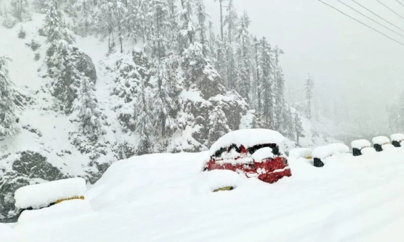 Swat announces school holidays till March 9 due to heavy snowfall in upper region