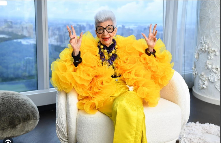 US designer, 'geriatric starlet' Iris Apfel dies age 102