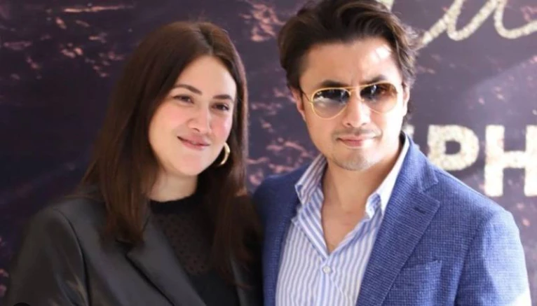 Ali Zafar wishes wife happy birthday with her first portrait and heartfelt words