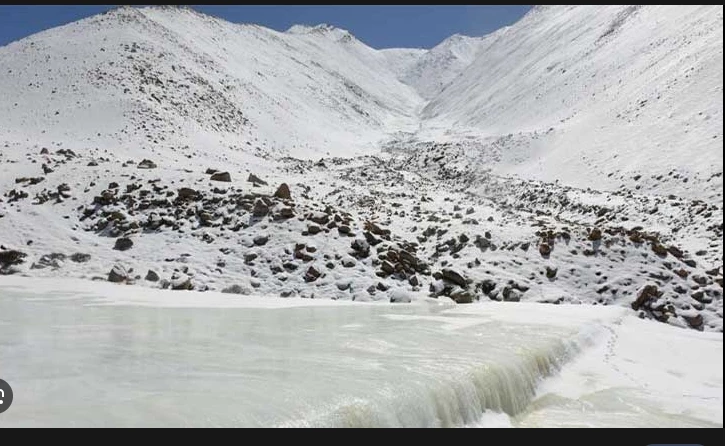 Artificial glaciers stave off drought in Kyrgyzstan