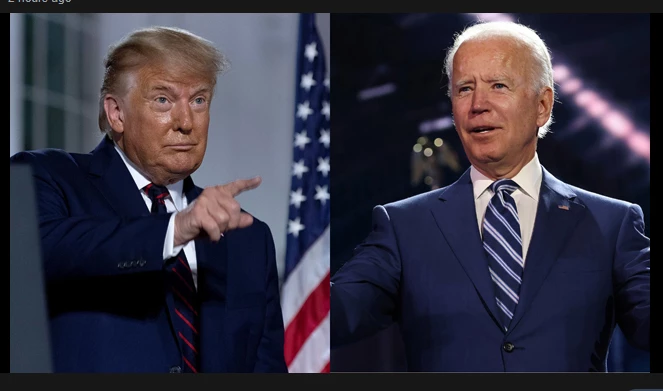 Trump puts Biden in crosshairs as 'Super Tuesday' looms