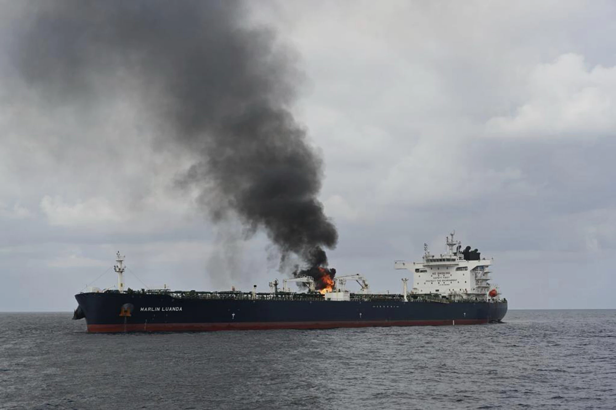 Israeli-affiliated vessel targeted off Yemen: security firm