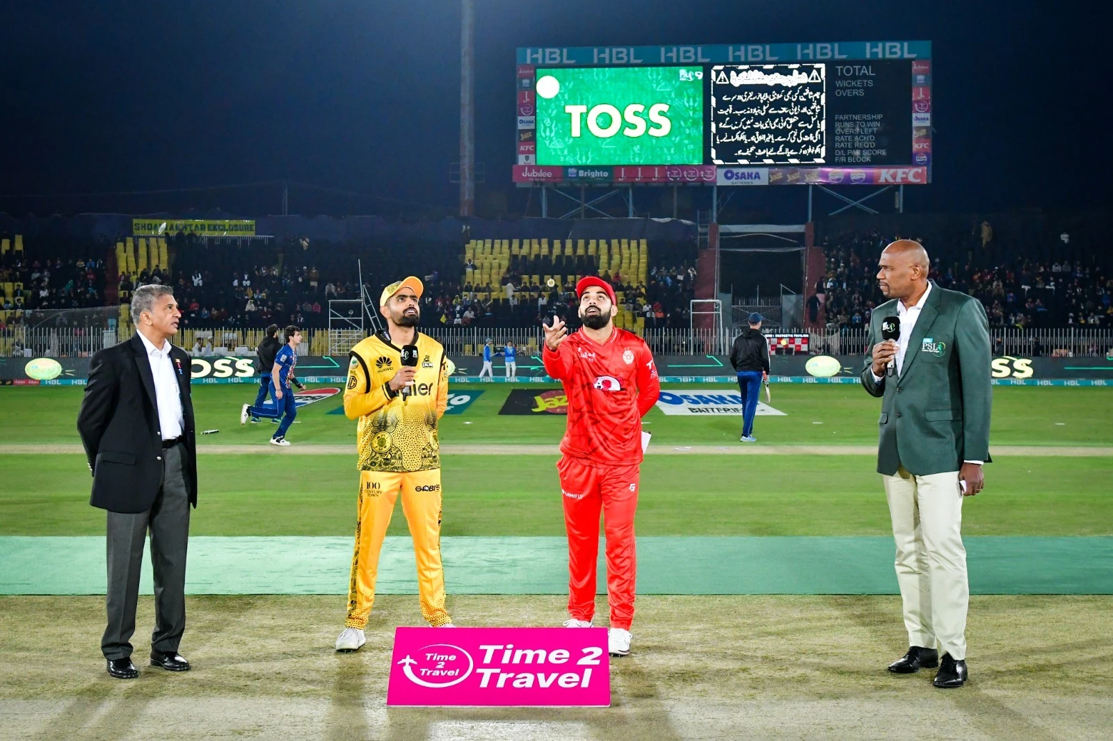 Peshawar Zalmi win toss and opt to bowl first against Islamabad United