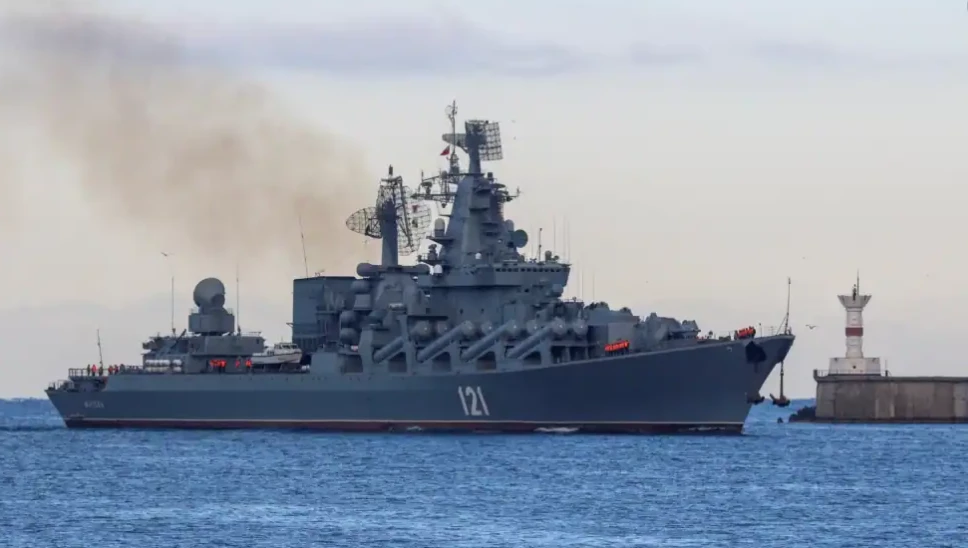 Ukraine says damaged Russian warship on Black Sea