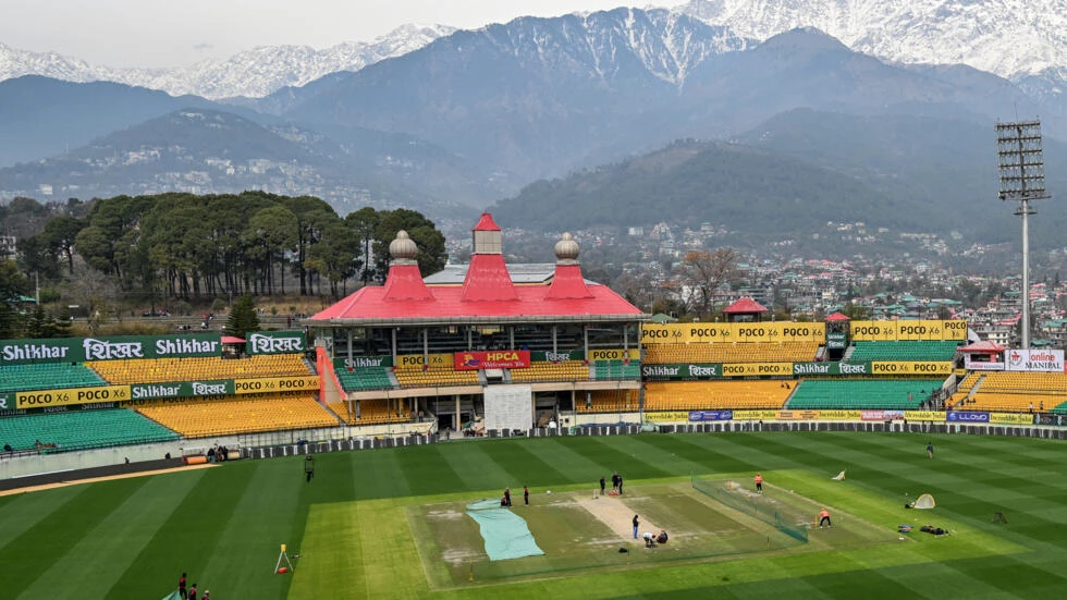 England high on Himalayas in cricket's most picturesque location