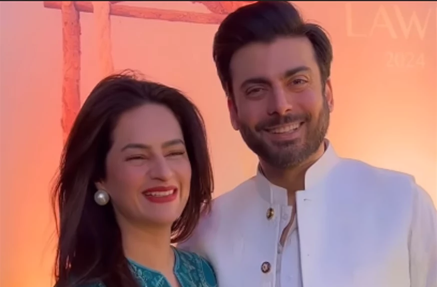 Fawad Khan and wife share delights on qawali night