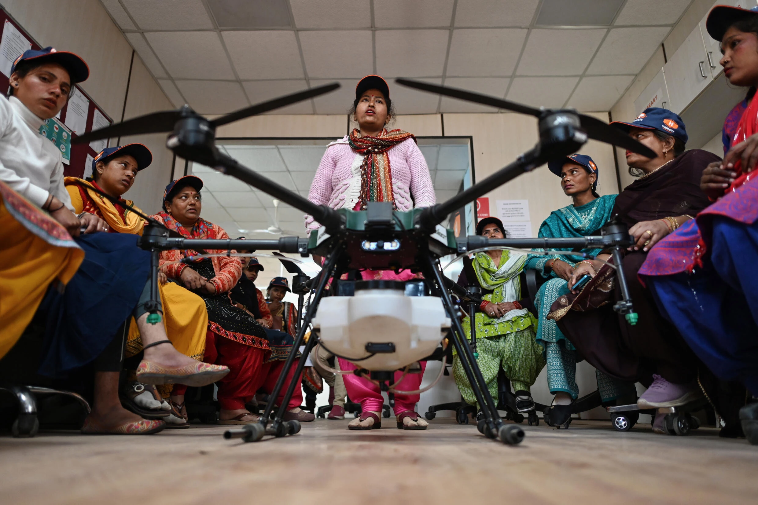 India's 'drone sisters' steer farming and social change