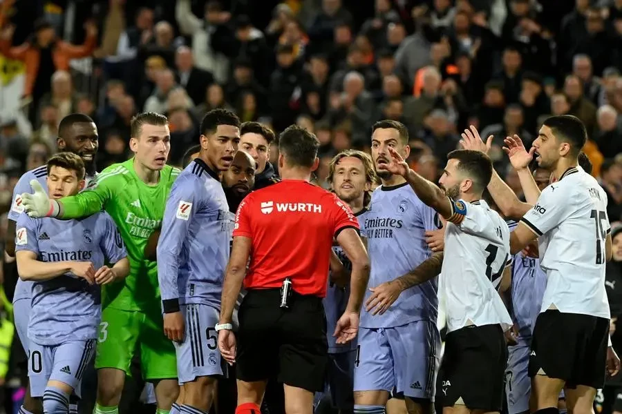 Madrid's Bellingham banned for two matches after Valencia red card