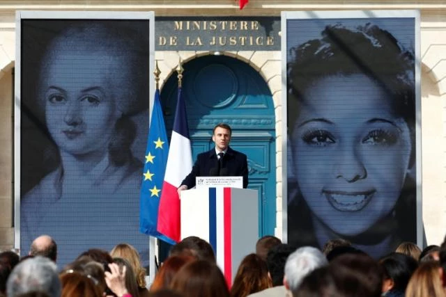 Macron pledges to make abortion European basic right