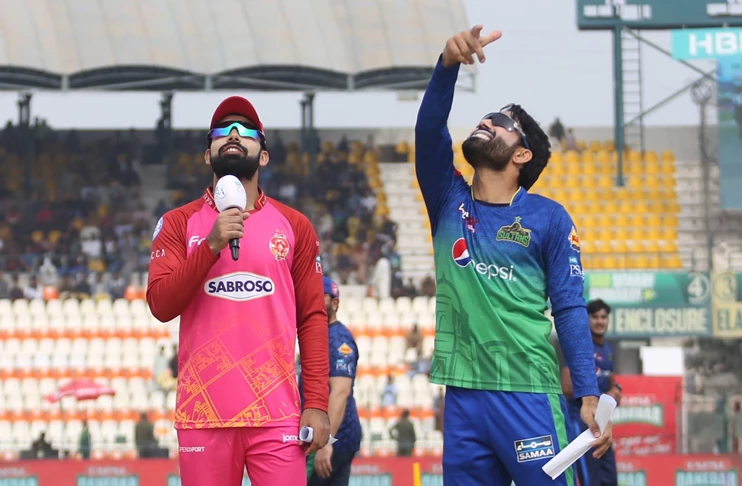 Islamabad United win toss and opt to bowl first against Multan Sultans