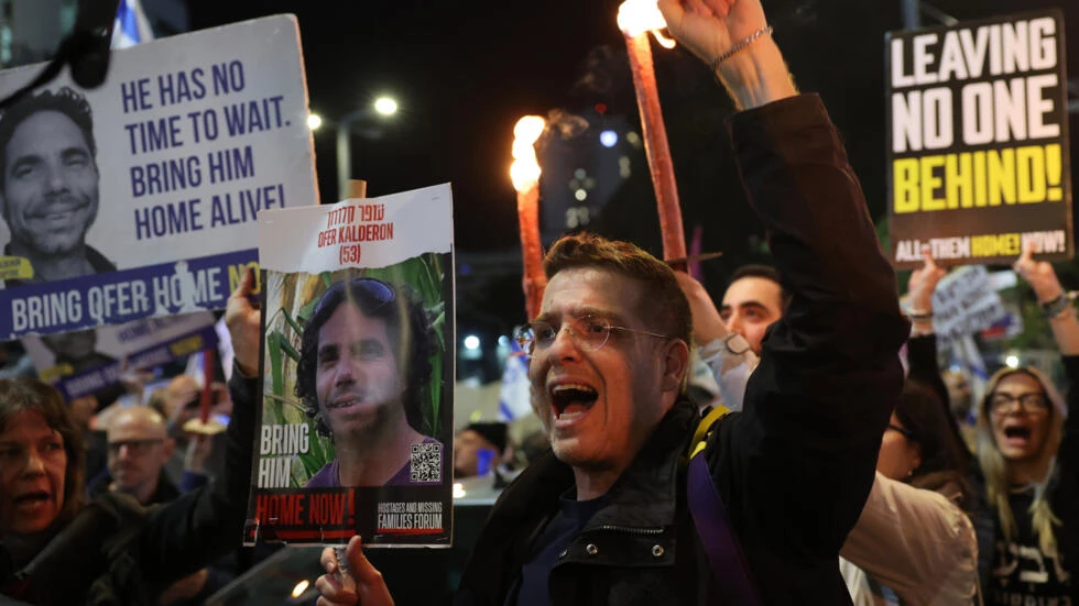 Israelis rally for hostage release, Netanyahu ouster