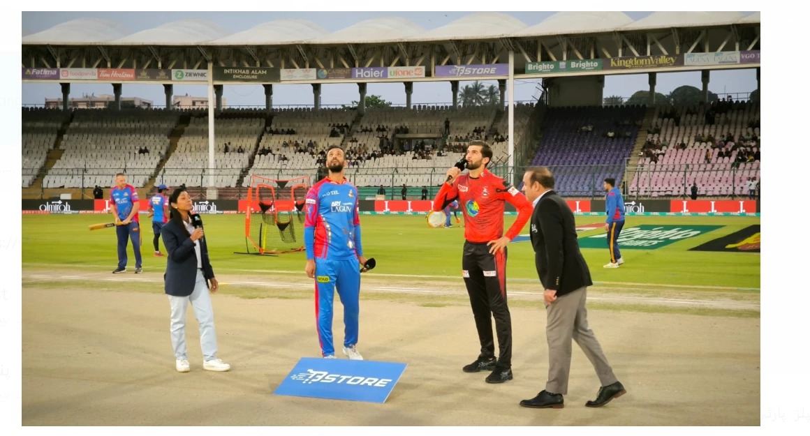 Karachi Kings win toss and opt to bowl first against Lahore Qalandars