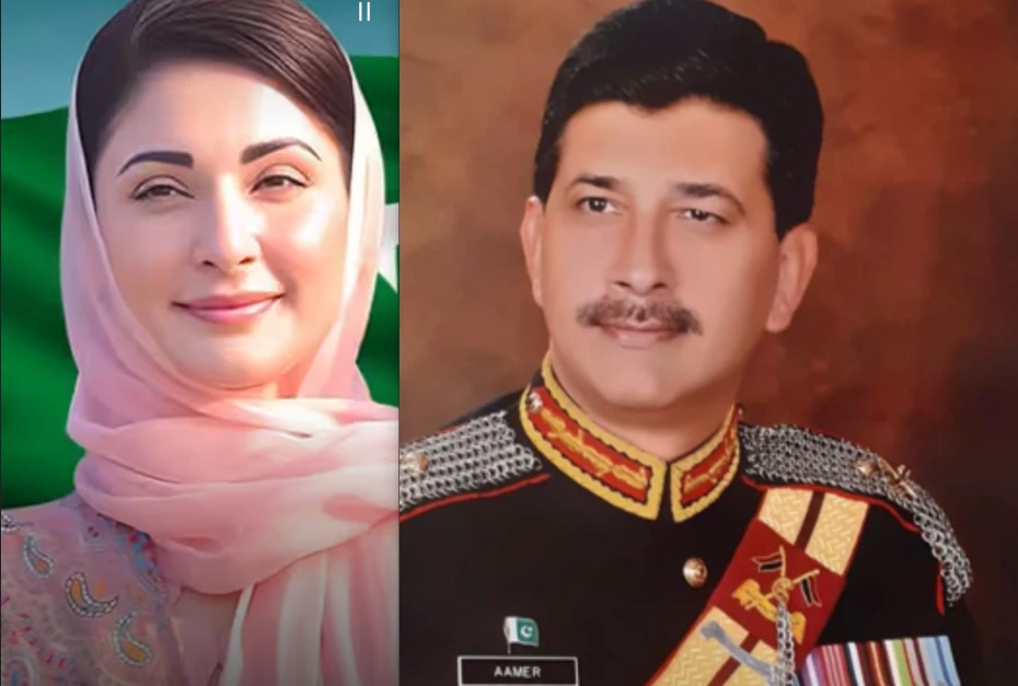 Lahore Corps Commander calls on Punjab CM Maryam Nawaz