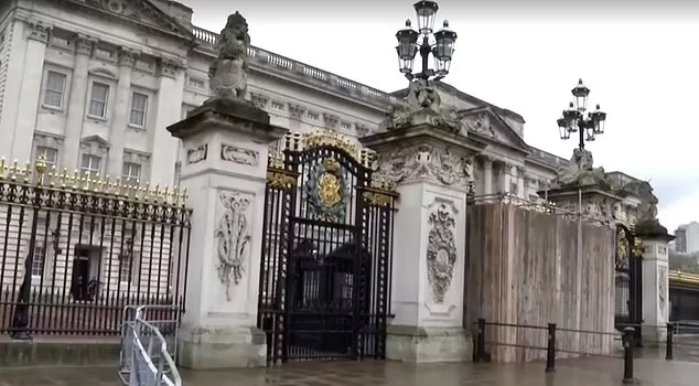 Man arrested for crashing car into Buckingham Palace gates