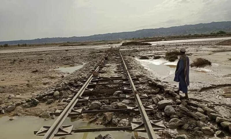 Flooding situation in Balochistan: Pak-Iran rail services disrupted