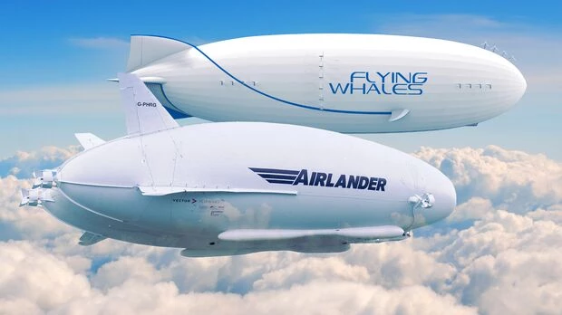 Flying high: UK's modern-day green airship takes shape