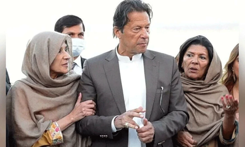 Interim bails of Imran Khan’s sisters in Jinnah House case extended till Apr 20