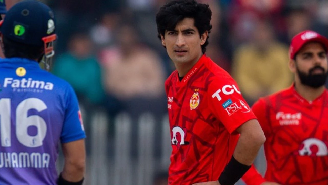 Naseem Shah faces fine for stump-kicking incident in Multan Sultans clash