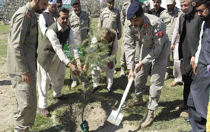 Pak Army launches plantation campaign in South Waziristan