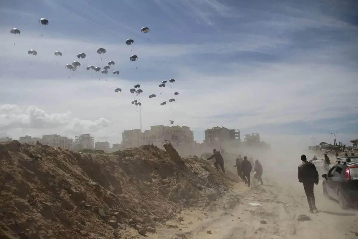 Germany joins operation to airdrop aid into Gaza