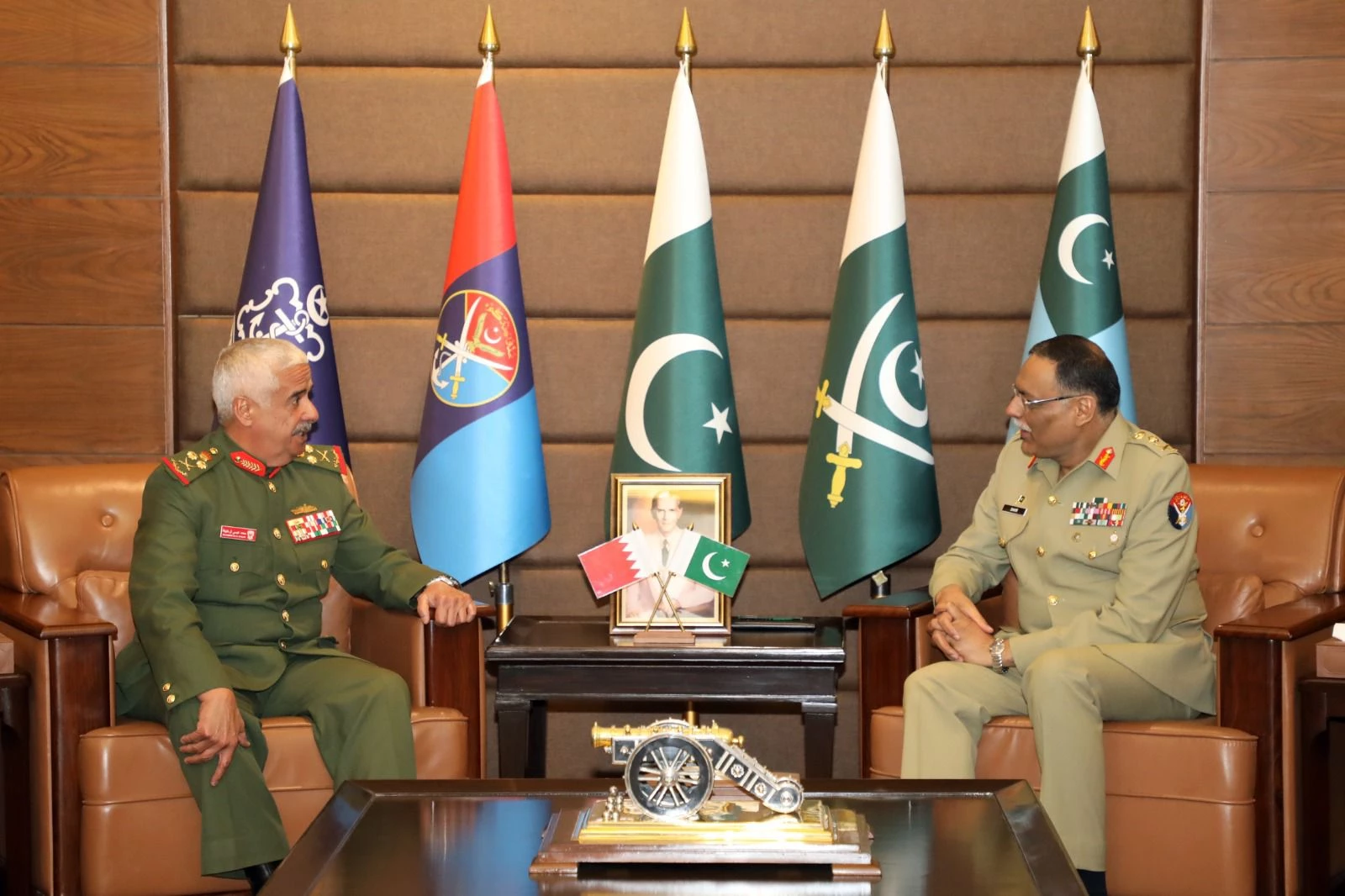 Commander Bahrain National Guard calls on CJCSC