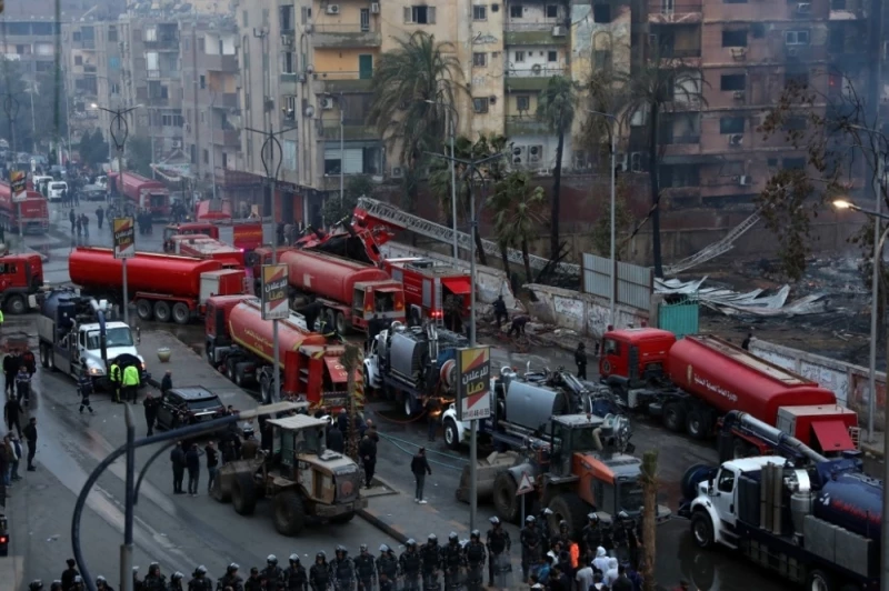 Inferno destroys prestigious Arab film studio in Cairo