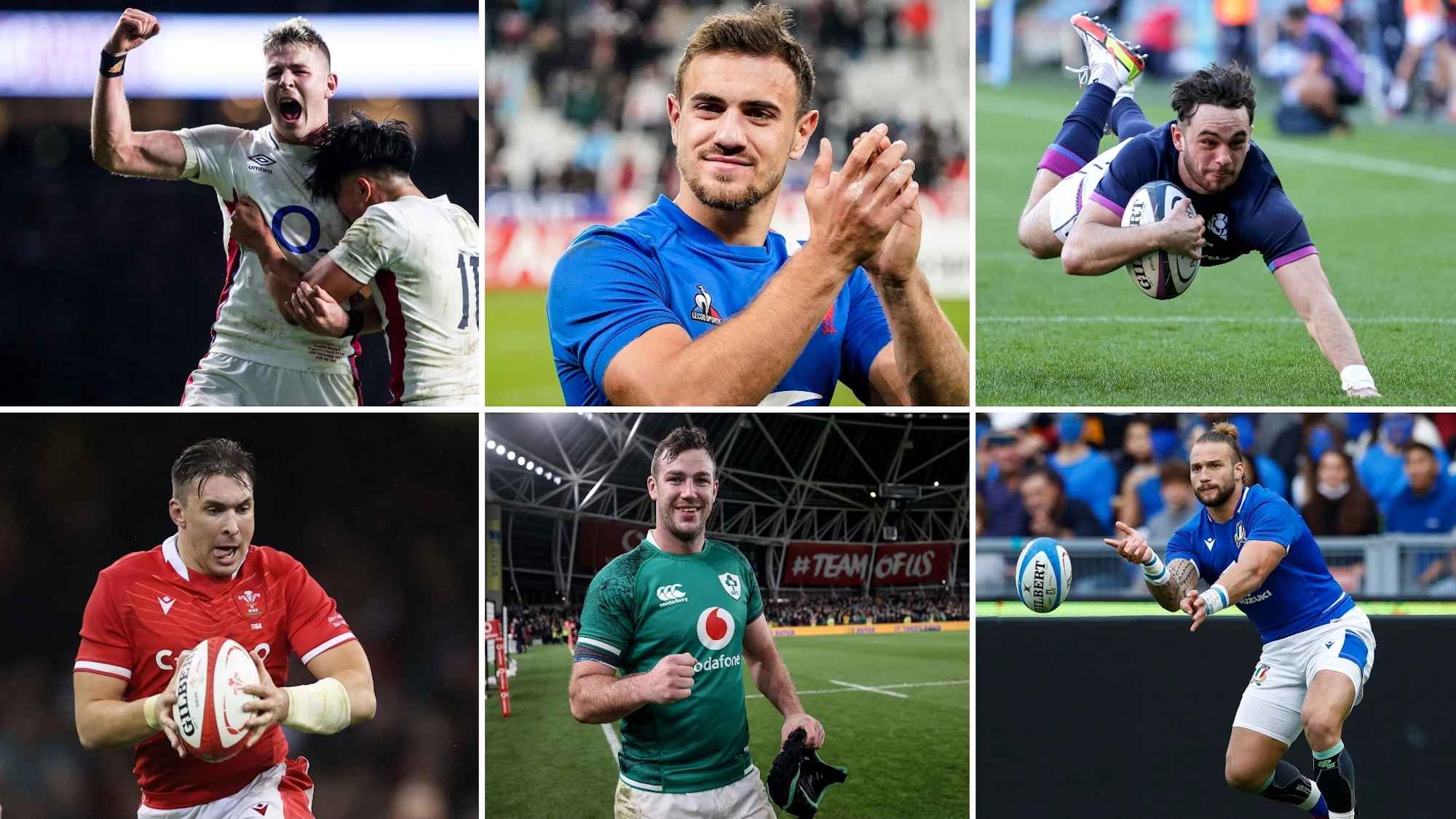 Six standout players from the Six Nations