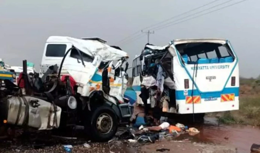 11 students from top Kenyan university killed in bus crash