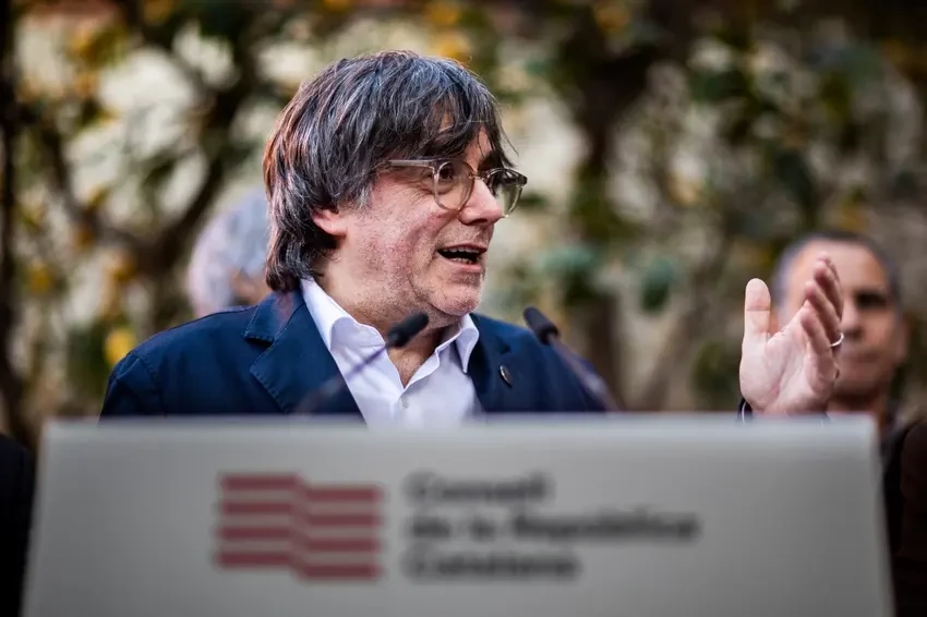 Exiled Catalan leader to say if standing in regional vote