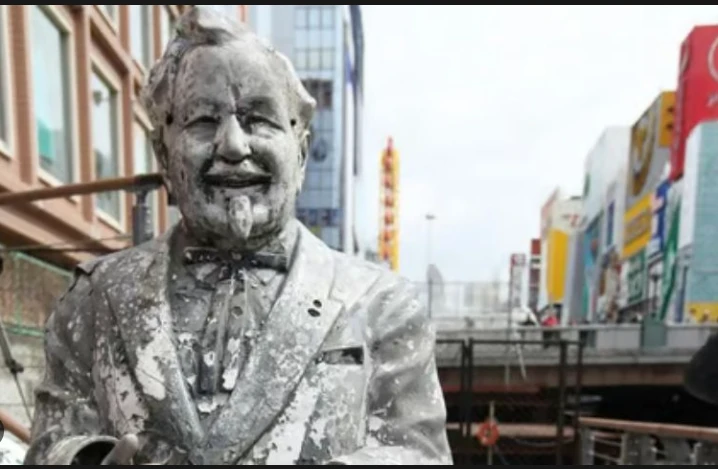 'Curse of the Colonel' KFC statue disposed of in Japan