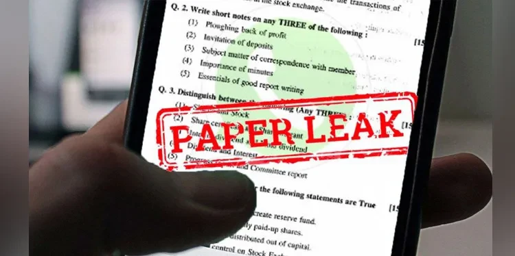 Primary school head leaks paper on YouTube in Faisalabad