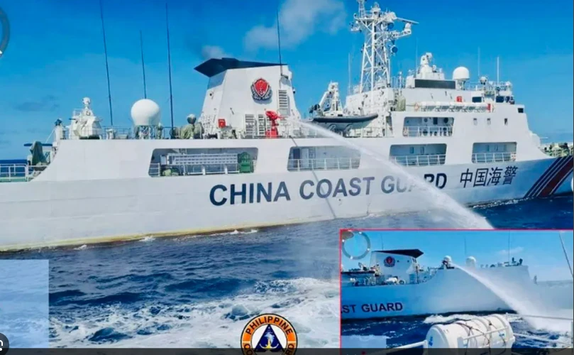 Philippines accuses China of water cannon attack on supply vessel