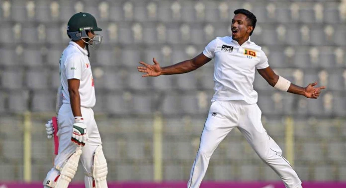 Bangladesh 47-5 at stumps chasing 511 against Sri Lanka