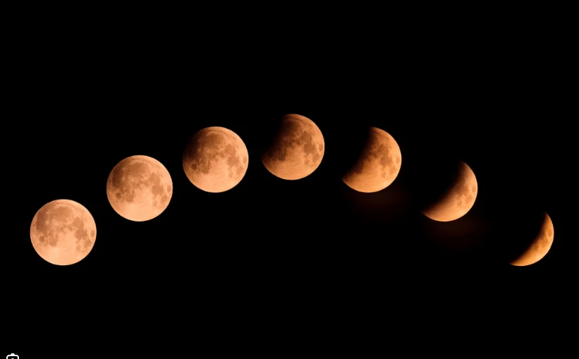 First lunar eclipse of 2024 ends