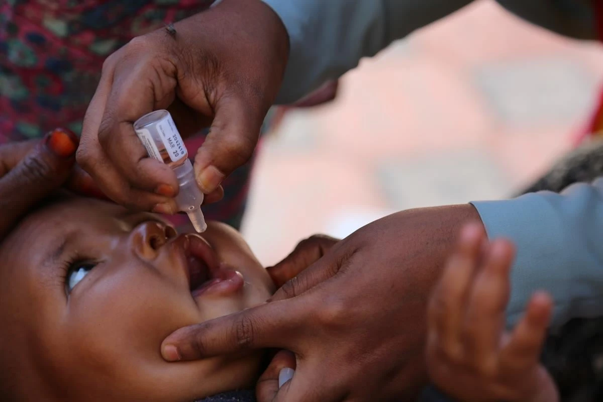 Polio outbreak response campaign starts in 26 districts