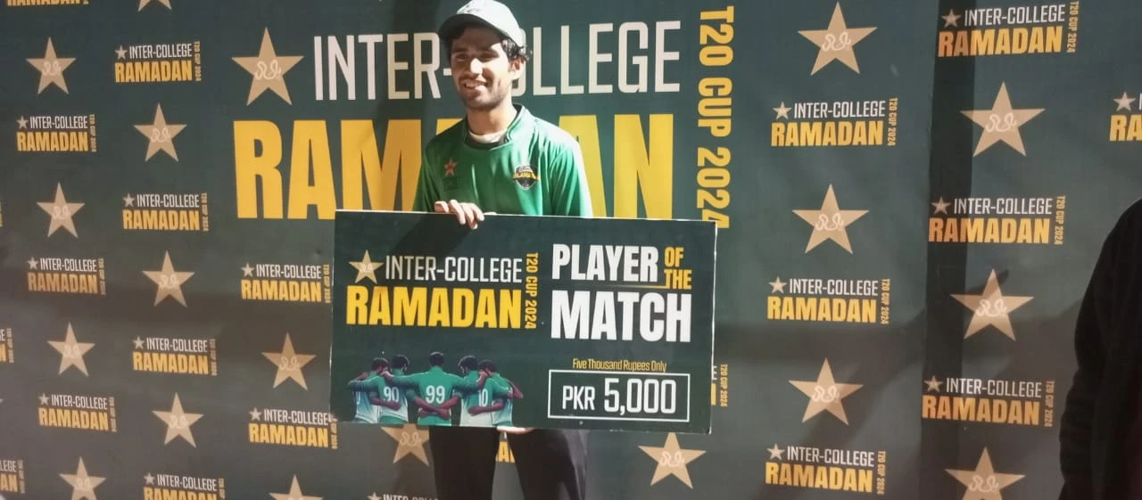 Hassan Ghumman stars as Westminster clinch win in PCB Inter-College Ramadan Cup