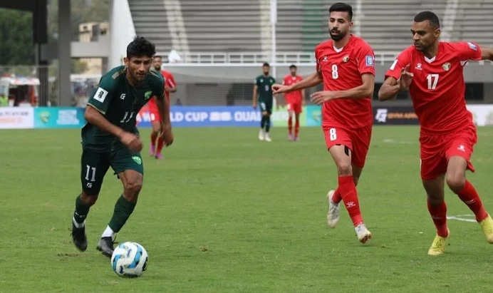 Jordan thrash Pakistan 7-0 in FIFA WC 2026 qualifier