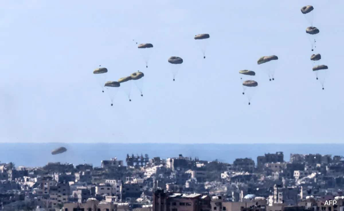 Gaza aid airdrops questioned after 18 more die on ground